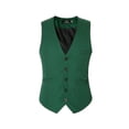 thumbnail image 2 of 3XL Chaleco de traje con cuello en V para hombre S Chaleco, 2 of 2