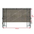 thumbnail image 4 of ​​APEX GARDEN 10 ft. Polyethylene PE Privacy Panel (1-Sided Wall Panel Only, 2/3 Length), 4 of 7