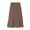 Khaki, variant on ZOHIUM Skater Skirt for Women Womens Skirt Women's Summer Casual High Waisted Soft A Line Skirt With Solid Color Knee Length Skirt Skirt for Women Women Skirts (Coffee,S)