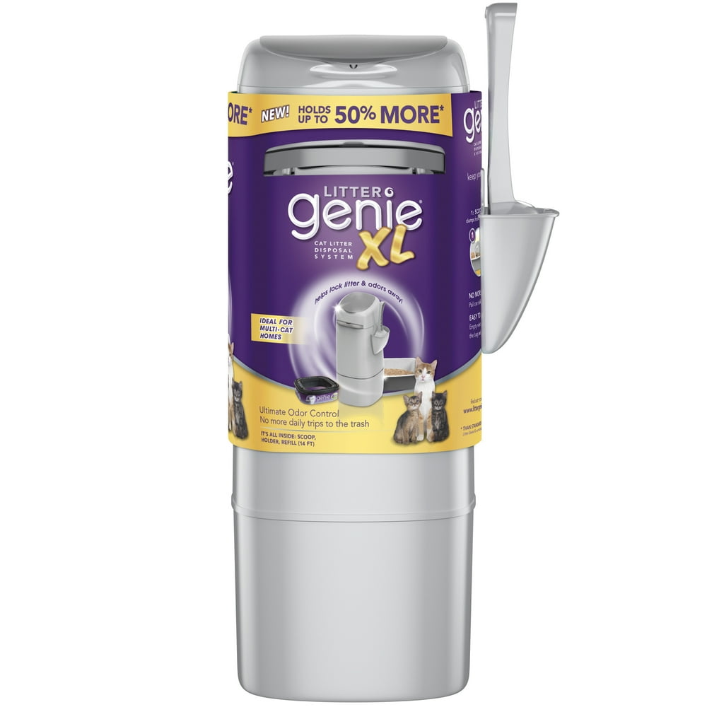 Litter Genie XL Cat Litter Disposal Odor Free Pail System