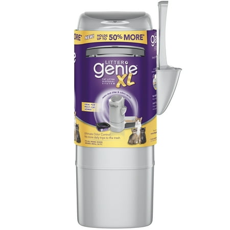 Litter Genie XL Cat Litter Disposal Odor Free Pail (Best Litter Disposal System)