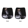 thumbnail image 3 of Balery Black Cobra Snake Pantalones cortos deportivos para mujer con forro y dos bolsillos, elásticos, para entrenamiento, gimnasio, yoga-XX-Large, 3 of 7