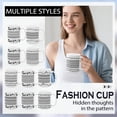 thumbnail image 4 of Ceramic Coffee Mug With Geometric Pattern And Botanical Motif Large Capacity Handle Dishwasher Safe For Home Office Use, 4 of 4