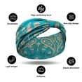 thumbnail image 5 of XXXFLOWER 6 Pcs Head Bands for Women Trendy Wide Knotted Headband Workout Fitness Yoga Athletic Head Wraps Vintage Hair Accessories, 5 of 7