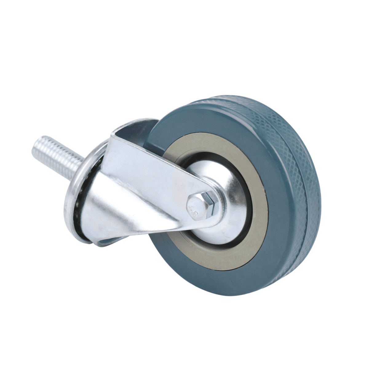 Heavy Duty 75mm Swivel Castor with Brake Trolley Casters Wheels for Furniture, Set of 20
