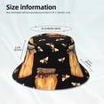 thumbnail image 5 of Balery Bee and Honey Sun Hats for Men Women Bucket Hat UPF 50+ Buckey Hat Boonie Hat Foldable UV Protection Hiking Beach Fishing Summer, 5 of 9