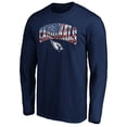 thumbnail image 2 of Men's Navy Arizona Cardinals Banner Wave Long Sleeve T-Shirt, 2 of 3