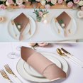 thumbnail image 2 of Chocolate Ombre Cloth Napkins, Modern Gradient Abstract Art Washable and Reusable Dinner Napkins Set of 8, Table Napkin for Kitchen Party Birthday Wedding Hotel Housewarming 20"x20", 2 of 8