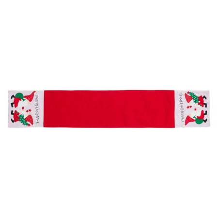 

Christmas Embroidery Place Mats Rectangle Table Mat and Runners Winter Holiday Place Setting Decorations Dinner Parties