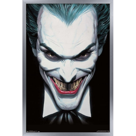 DC Comics - The Joker - Portrait Wall Poster, 14.725" x 22.375", Framed