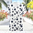 thumbnail image 5 of Bixock Maternity Tops Plus Size V Neck Short Sleeve Loose Pregnancy Blouse Casual Maternity Shirt Summer Maternity Clothes, 5 of 6
