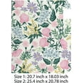 thumbnail image 3 of Coolnut Magnetic Mailbox Cover, Beautiful Flowers Leaves Pattern Post Mail Box Cover Mail Wraps Cover, Standard Size 20.7" L x 18" W, 3 of 5