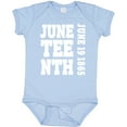 thumbnail image 3 of Inktastic Juneteenth June 19, 1865 Boys or Girls Baby Bodysuit, 3 of 5