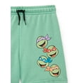 thumbnail image 6 of Teenage Mutant Ninja Turtles Baby and Toddler Boy Short Sleeve Graphic Tee and Matching Shorts Set, 2-Piece, Sizes 0/3M-5T, 6 of 8