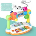 thumbnail image 3 of KBKYBUYZ Infant Piano Toys,Infant Piano Toys 6 9 12 18 Month Old Baby Elephant Toys Musical Light Baby Early Learning Educational Piano Keyboard Toys Baby Piano Toy Gift for 1 Year Old Boys Girls, 3 of 6