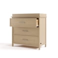 thumbnail image 6 of Graco Classic 3 Drawer Dresser with Infant Changing Topper, Driftwood, 6 of 13