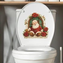 Meggemo Christmas Wall Stickers Removable Decorative Stickers For Home Walls Doors Windows Fireplace Mantle Bedroom Living Room Holiday Season Festive Party Winter Decor