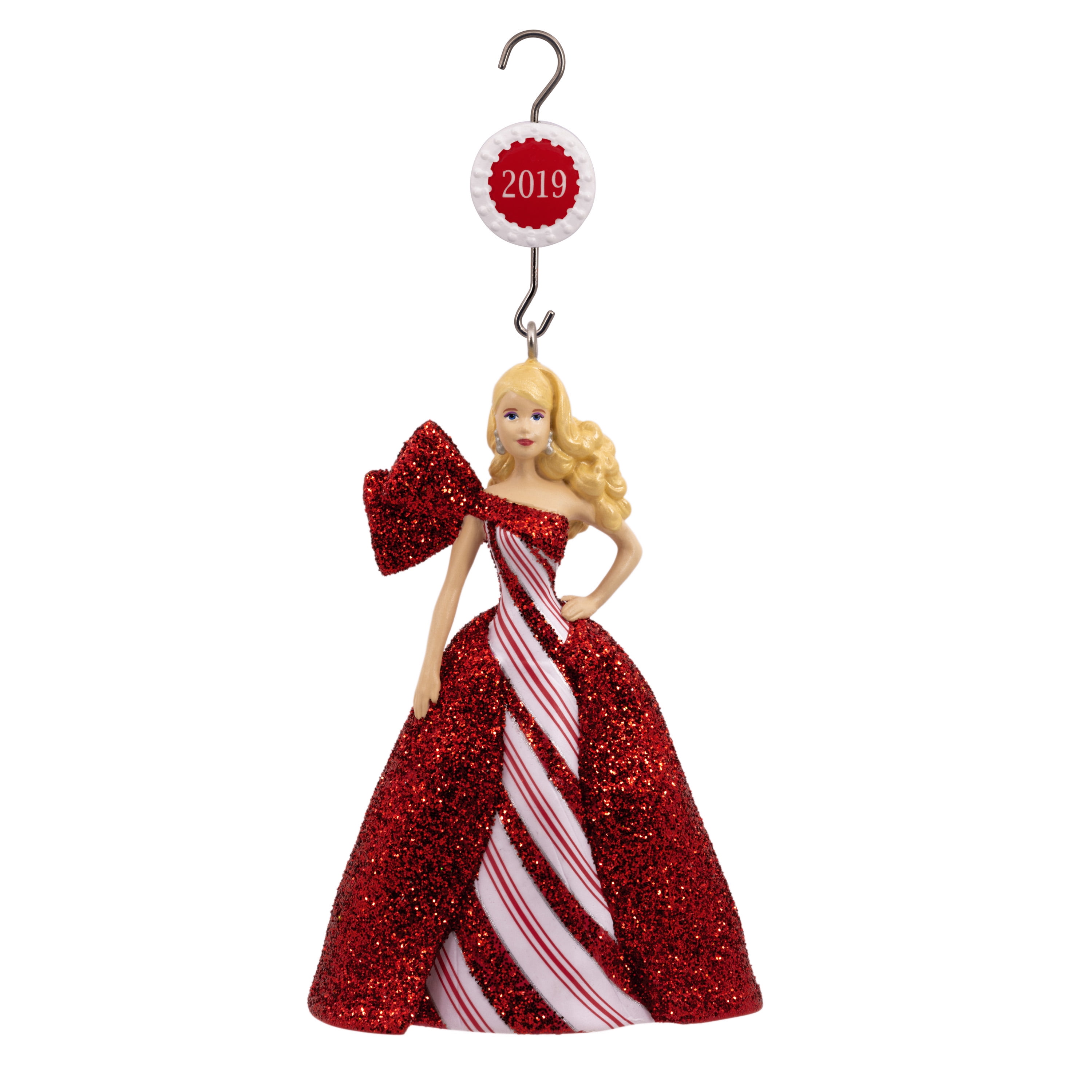2019 holiday barbie ornament hotsell