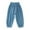 Blue, variant on ZHUASHUM Baby Girl'S Pants Relax Fit Trousers Straight Leg Solid Color Sweartpants Casual Pants Daily Wear Ag 18-24 Months
