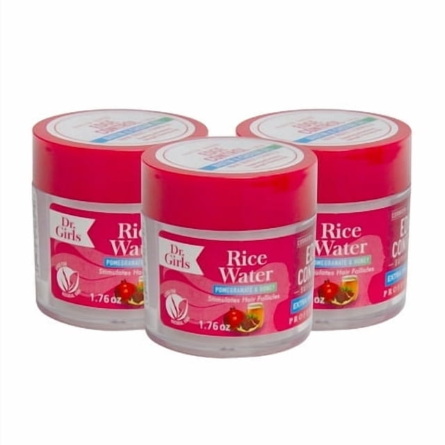 R&B COLLECTION INC 3 Pack Dr Girls Contrôle des Bords-1.76oz/ Parfum Grenade & Miel/sans Écaillage/sans Résidu/tenue Extra Méga