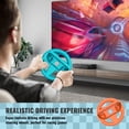 thumbnail image 4 of Pack de 2 volantes para mandos Switch 2 (izquierdo y derecho), accesorios de volante de carreras para gamepad, 4 of 10