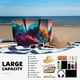 thumbnail image 5 of Fotbe Colorful Surreal Landscape Bolsa de Viaje para Playa - Resistente al Agua, Bolsa Tote de Gran Capacidad y Ligera con 7 Bolsillos para Mujeres y Hombres, 5 of 7