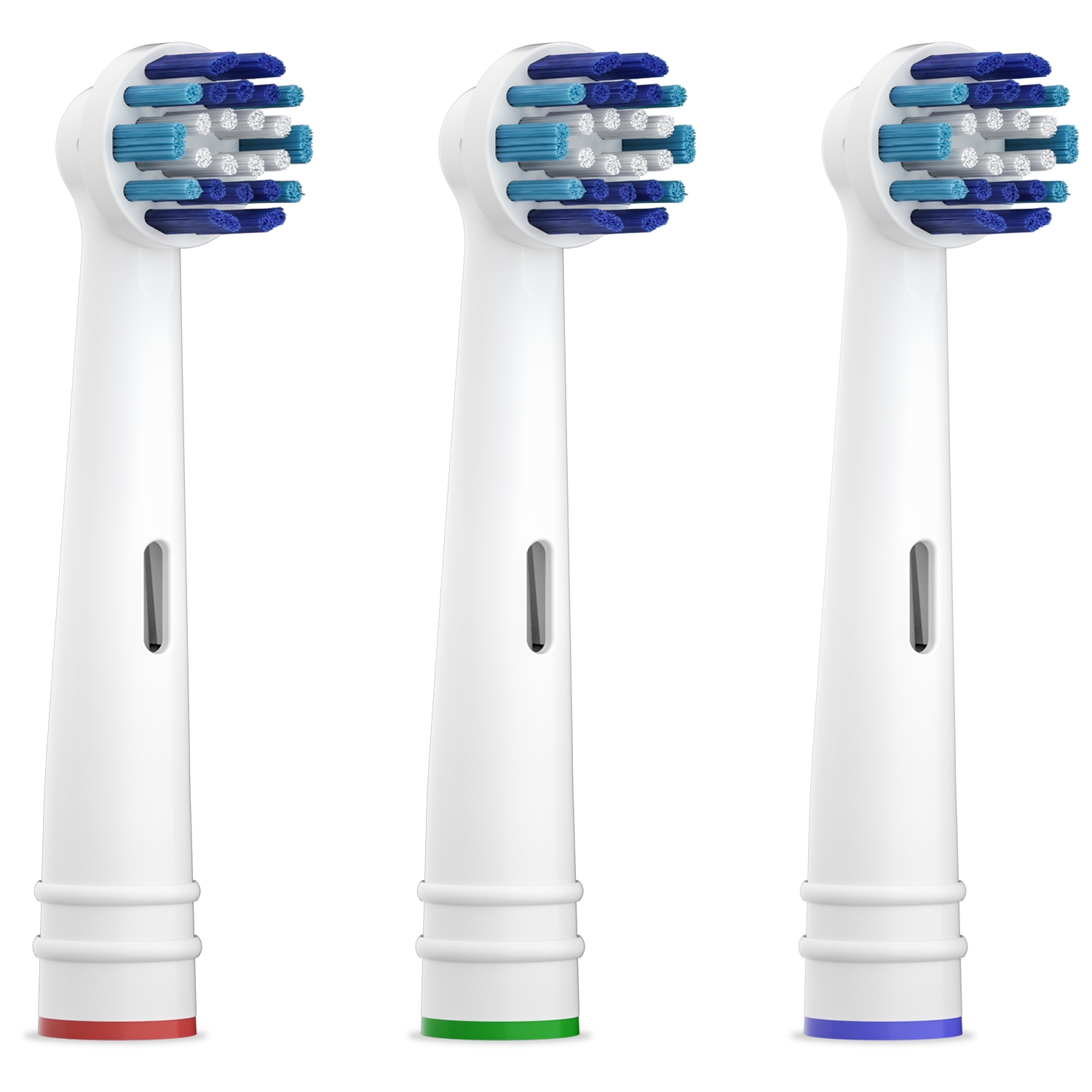 Equate EasyFlex Total Power Replacement Toothbrush Heads, 3 Count
