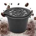 thumbnail image 4 of Slatcetga Reusable Refillable Coffee Capsule Pod Filter Cups Set With Spoon Brush (5 Coffee Capsules), 4 of 8