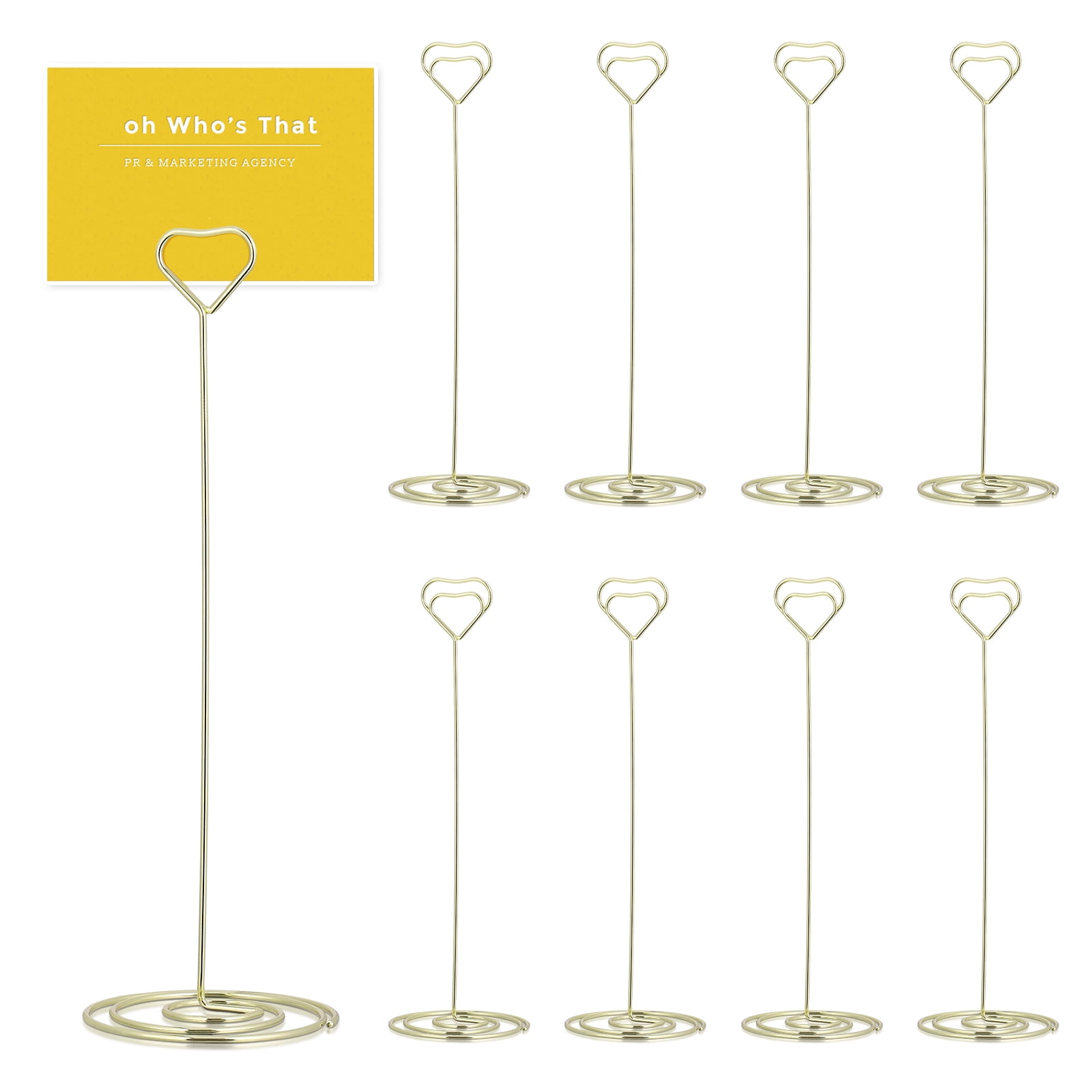 Holders Table Holdernumber Photo Clips Memo Stand Picture Placeheart