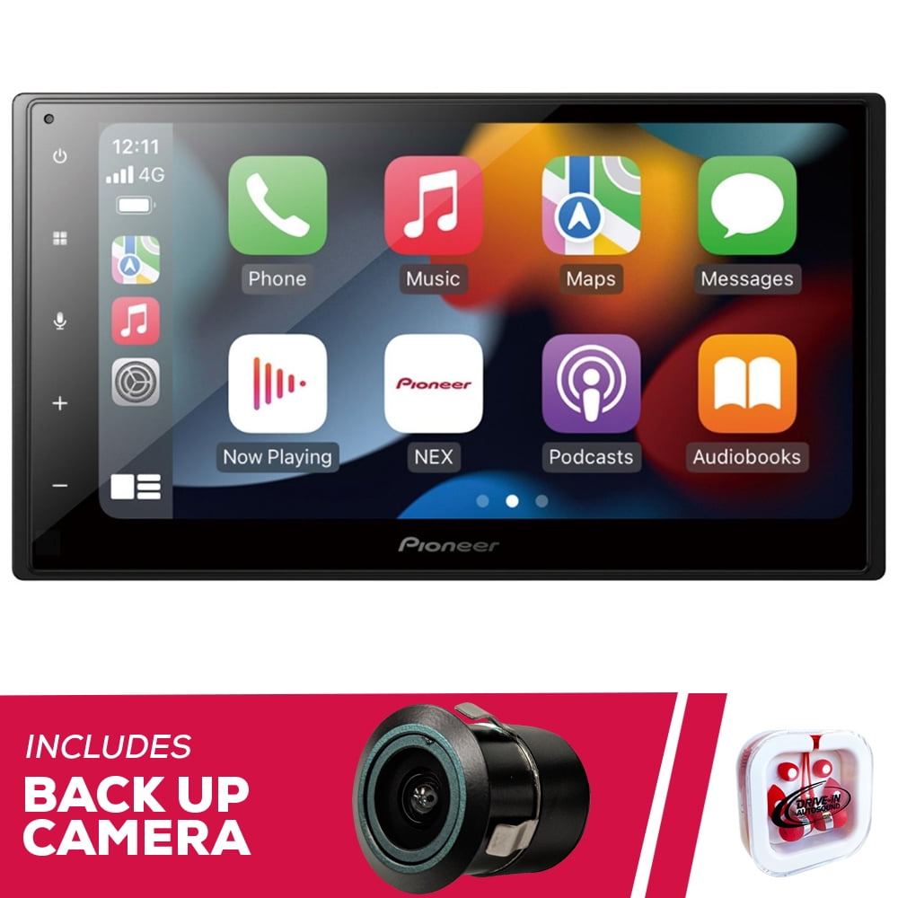 Refurbished Pioneer DMH-W2770NEX 6.8" Multimedia Receiver and Bullet Camera