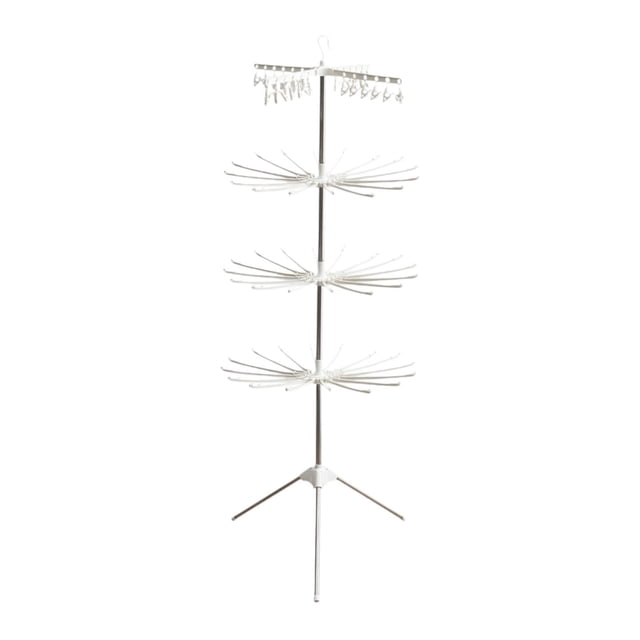 Tendedero de ropa con trípode Macarena plegable 210 cm x 74 cm 24 clips
