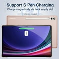 thumbnail image 4 of JETech Case for Samsung Galaxy Tab S9 Ultra 14.6-Inch, Translucent Back Tri-Fold Stand Protective Tablet Cover, Support S Pen Charging, Auto Wake/Sleep (Rose Gold), 4 of 7