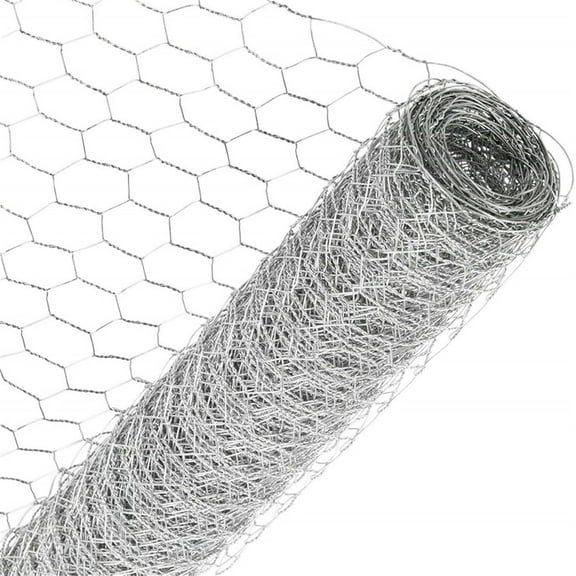 Chicken Wire 2 Inch Mesh 36 Inch X 150 Foot 20 Gauge Galvanized Steel Wire Fence Ideal For Crafting, Garden Protection, Bird Enclosures, Chicken Coops, Poultry Netting And Rabbit Fencing