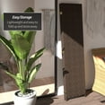 thumbnail image 5 of Red Lantern 6 ft. Tall Woven Fiber Outdoor All Weather Room Divider - 4 Panel - Dark Brown, 5 of 8