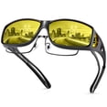thumbnail image 1 of Gafas de conducción nocturna URUMQI con lentes amarillas polarizadas antideslumbrantes, 1 of 6