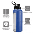 thumbnail image 4 of Termo De Acero Inoxidable 1Ltro. Azul, 4 of 4