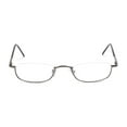 thumbnail image 4 of Readers .com Lunettes de Lecture : The Magnum, Style Rectangulaire en Métal pour Hommes et Femmes, 4 of 4