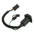 thumbnail image 3 of Trailer Tow Harness, 20135 7 Pin 4 Pin  Conductivity Hard Wearing Pure Copper Multi Plug Trailer Wiring Harness Multifunctional  For RVs, 3 of 8
