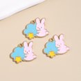 thumbnail image 1 of 10pcs Gold Color Cartoon Rabbit Pendants Charms for DIY Handmade Necklace Jewelry Making Findings, 1 of 5