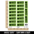 thumbnail image 2 of Happy Birthday Cupcake Teacher Student School Sticker Set - Light Green - Gloss Finish - 2.00" Large, 2 of 7