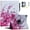 Cherry Flower, variant on jkytec Case for iPad Pro 12.9 6th 5th 4th 3rd Generation, Rotating Stand Smart Auto Wake Up/Sleep Cover for A2436 A2764 A2437 A2378 A2379 A2461 A2229 A2069 A2232 A1876 A2014 A1895 (Black)