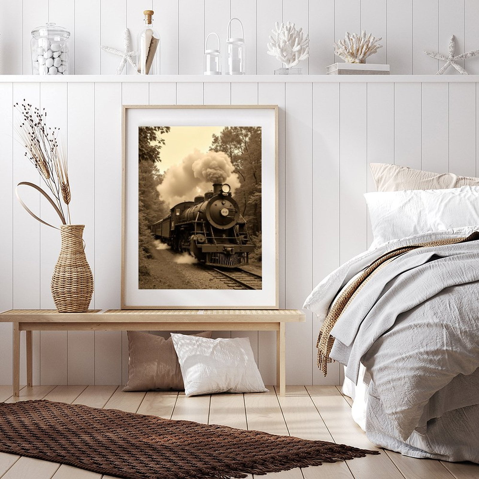 Diamond Art Kits for Adults - 5d Vintage Steam Train Journey Diamond Painting for Adults, Diamond Art for Adults Beginners, Diamond Painting Kits for Adults for Home Wall Decor
