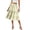 Yellow, variant on Wutalume Women's Casual High Waist Skirt - A-Line Solid Color with Drawstring and Pockets, Flowy and Comfortable for Summer Vacation, Beach, Daily Casual Wear,Army Green L