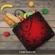 thumbnail image 5 of Balery Spiders On The Web And Space Bolsa de Mano para Mujeres con Cremallera, Bolsa de Gimnasio con Compartimentos, Bolsa para Laptop, Bolsa para Trabajo, 5 of 7