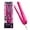 Pink, variant on Hot Beauty Professional Ceramic Mini Flat Iron 1/2", Anti-Frizz, Fast Heating, Versatile Styling for Curly & Straight Hair, Ideal for Traveling with Travel Pouch (Black)