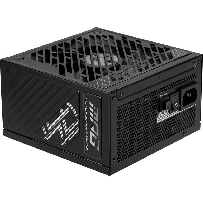 MSI - MPG A850GS PCIE5, 80+ Gold Full Modular Gaming PSU, 12V-2x6