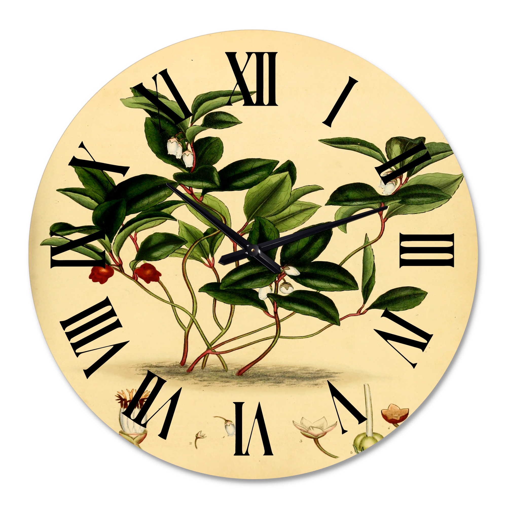 Designart 1 in Traditional Wall Clock