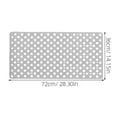thumbnail image 2 of Phenofice Bath Tub Mat Grey Circular Dots Pattern 1Pcs 28.3x14.2x0.4In, 2 of 8