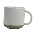 thumbnail image 4 of Taza de café de cerámica, taza de té para adultos y niños, taza de leche reutilizable de 350ml, taza de café para bebidas, café con leche, jugo, cocin Blanco, 4 of 9