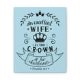 thumbnail image 5 of Scripture Walls Proverbs 12:4 An Excellent Wife Bible Verse Canvas Christian Wall Art Ready To Hang Unframed, 5 of 17